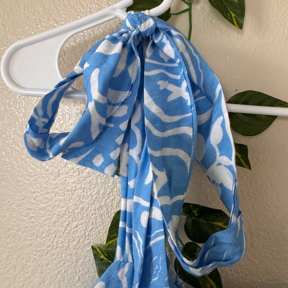 Blu Pepper | Patterned Sleeveless Maxi Dress - Picture 6 of 6